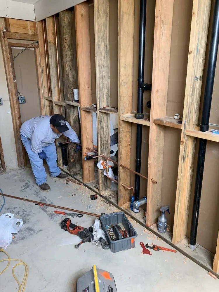 Commercial rough-in plumbing for Commercial Plumbing in Highland Heights